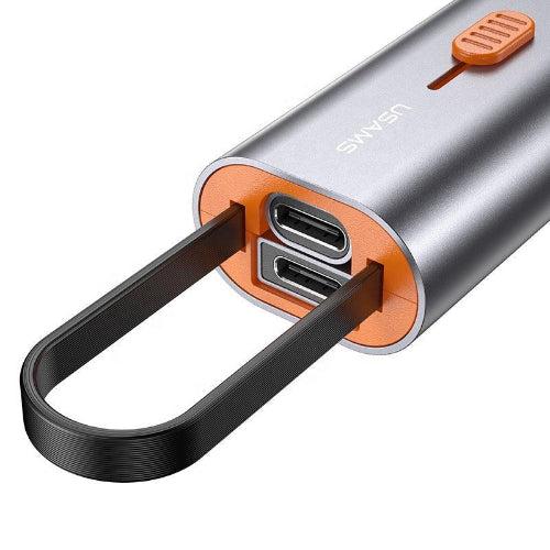 Renoverad Usams US-SJ560 4-in-1 Multifunctional 60W PD Storage Cable - Reebelo Sverige
