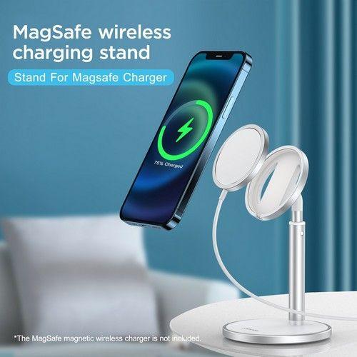 Renoverad Joyroom Wireless Magnetic Fast Charging & Stand Customized Vertical for iPhone 12 - Reebelo Sverige