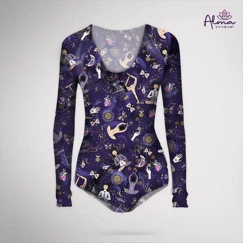 Renoverad Women's UPF 50+ Bathing Suits One Piece Swimsuits LONG SLEEVE UNIVERSE Water Sufing Long Sleeve UV/Sun Protection made from recycled plastic bottles - Reebelo Sverige