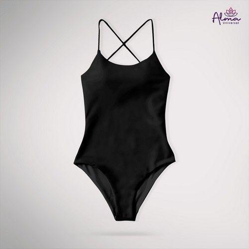 Renoverad Women's UPF 50+ ECOBLACK ONE PIECE Bathing Suits One Piece Swimsuits made from recycled plastic bottles Variant Size Value L - Reebelo Sverige
