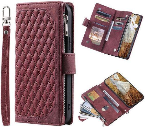 Renoverad Zipper Wallet Phone Case with Wrist Strap for Apple iPhone 13 mini - Reebelo Sverige