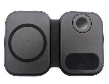 Renoverad ZTECH Magnetic Folding 3-in-1 Fast Wireless Charging Station - Reebelo Sverige